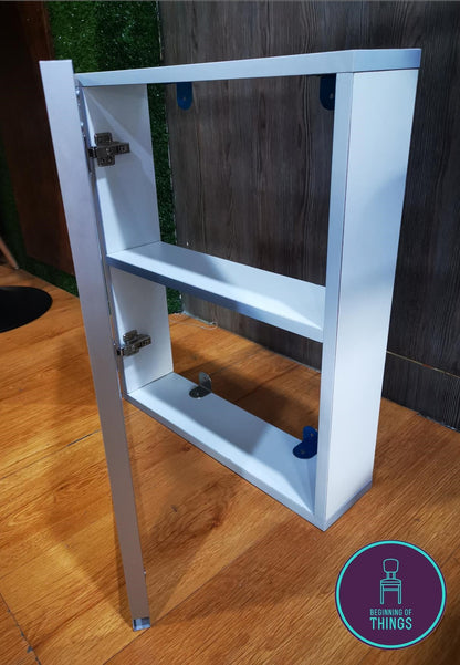 Medicine Wall Cabinet with Mirrored Door 20 x 24 in