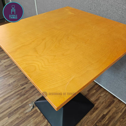 Marine Plywood Square Dining Table 60 x 60 cm