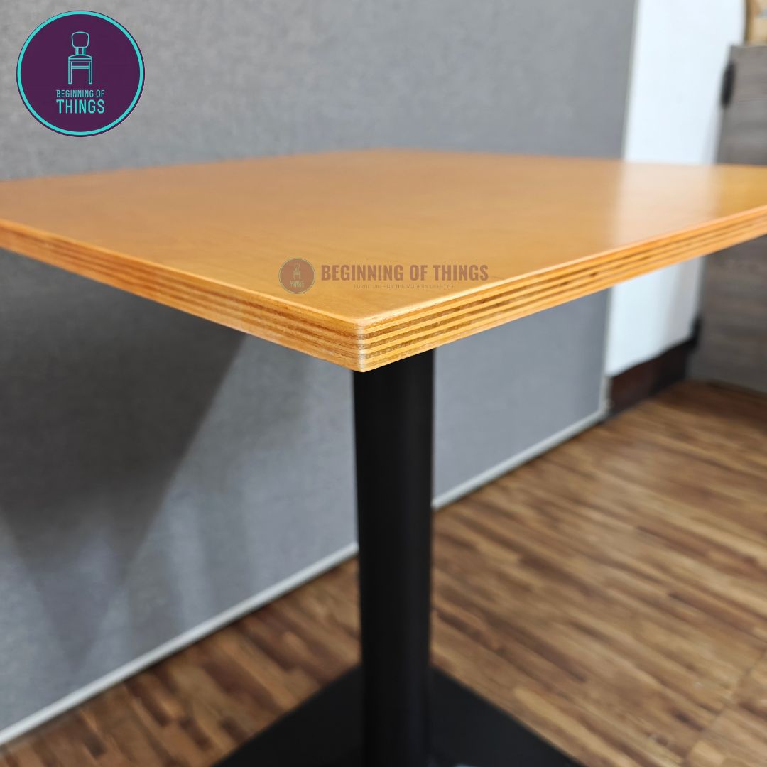 Marine Plywood Square Dining Table 60 x 60 cm