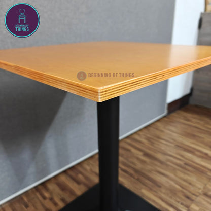 Marine Plywood Square Dining Table 60 x 60 cm