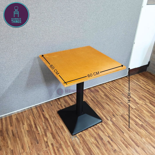 Marine Plywood Square Dining Table 60 x 60 cm