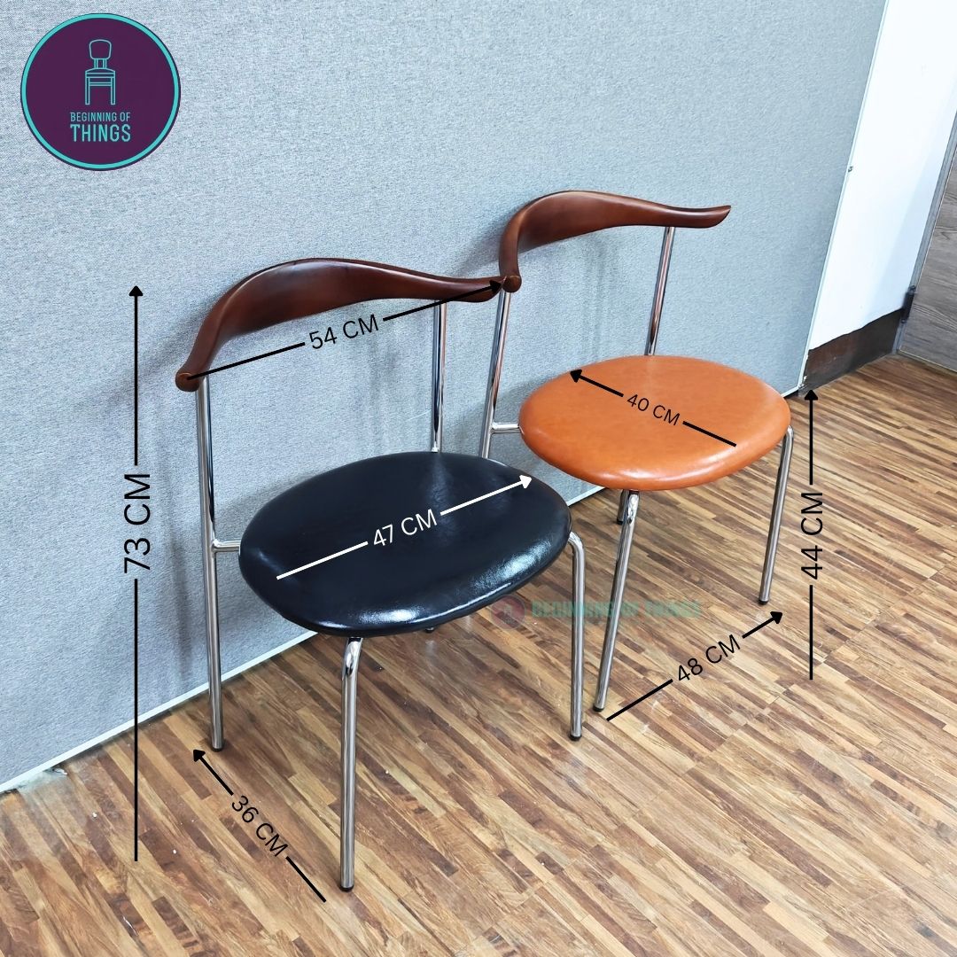 Nordic Horn Metal Chair