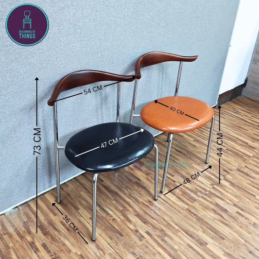 Nordic Horn Metal Chair