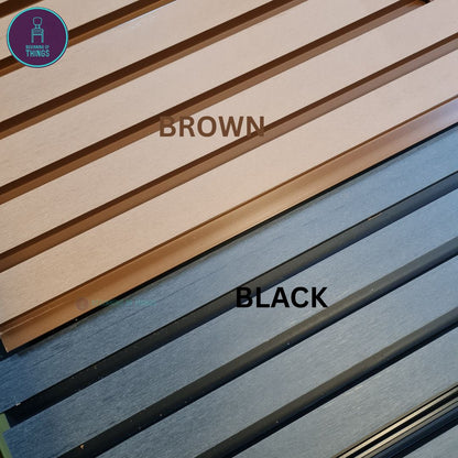 Outdoor WPC Fluted Wall Cladding Panel