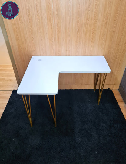 Palazzo L-Shape Computer Table