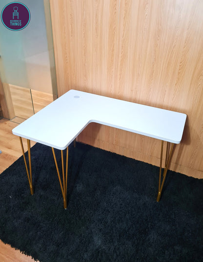 Palazzo L-Shape Computer Table