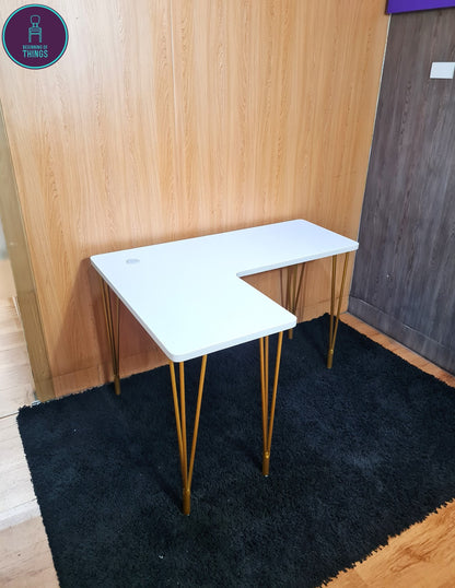 Palazzo L-Shape Computer Table