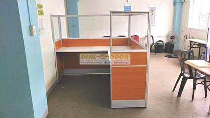 Office Partition L-Type Cubicle Work Station