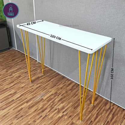 Pelham Bar Counter Console Table 120 x 45 x 100 cm H