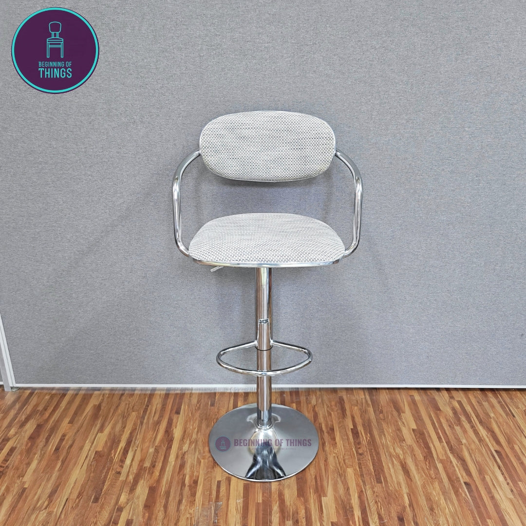 Metal Frame PE Seat Bar Stool