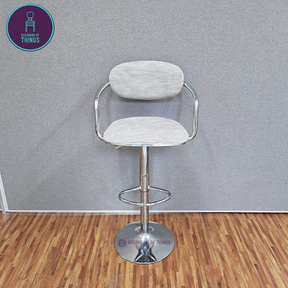 Metal Frame PE Seat Bar Stool