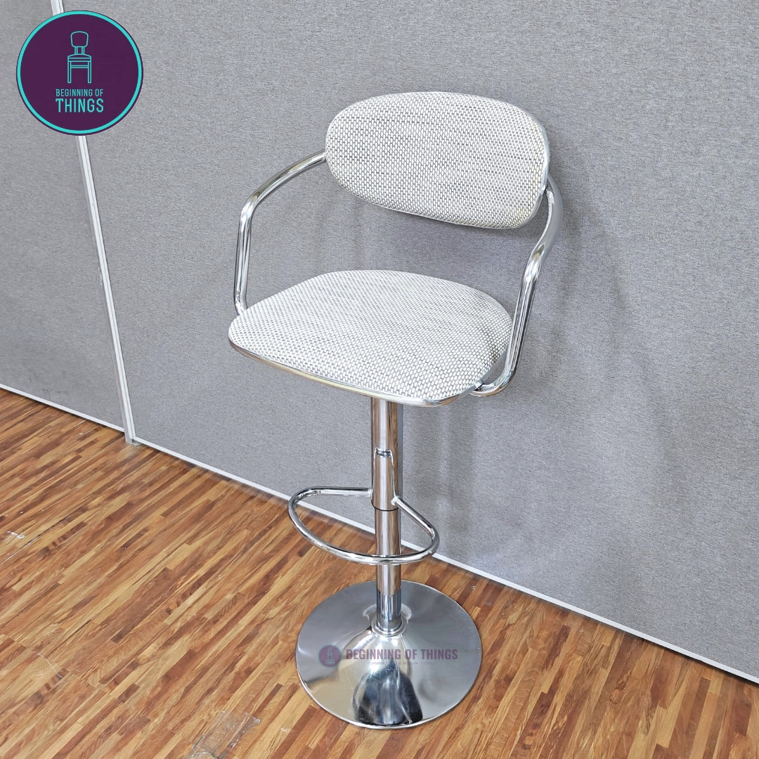 Metal Frame PE Seat Bar Stool