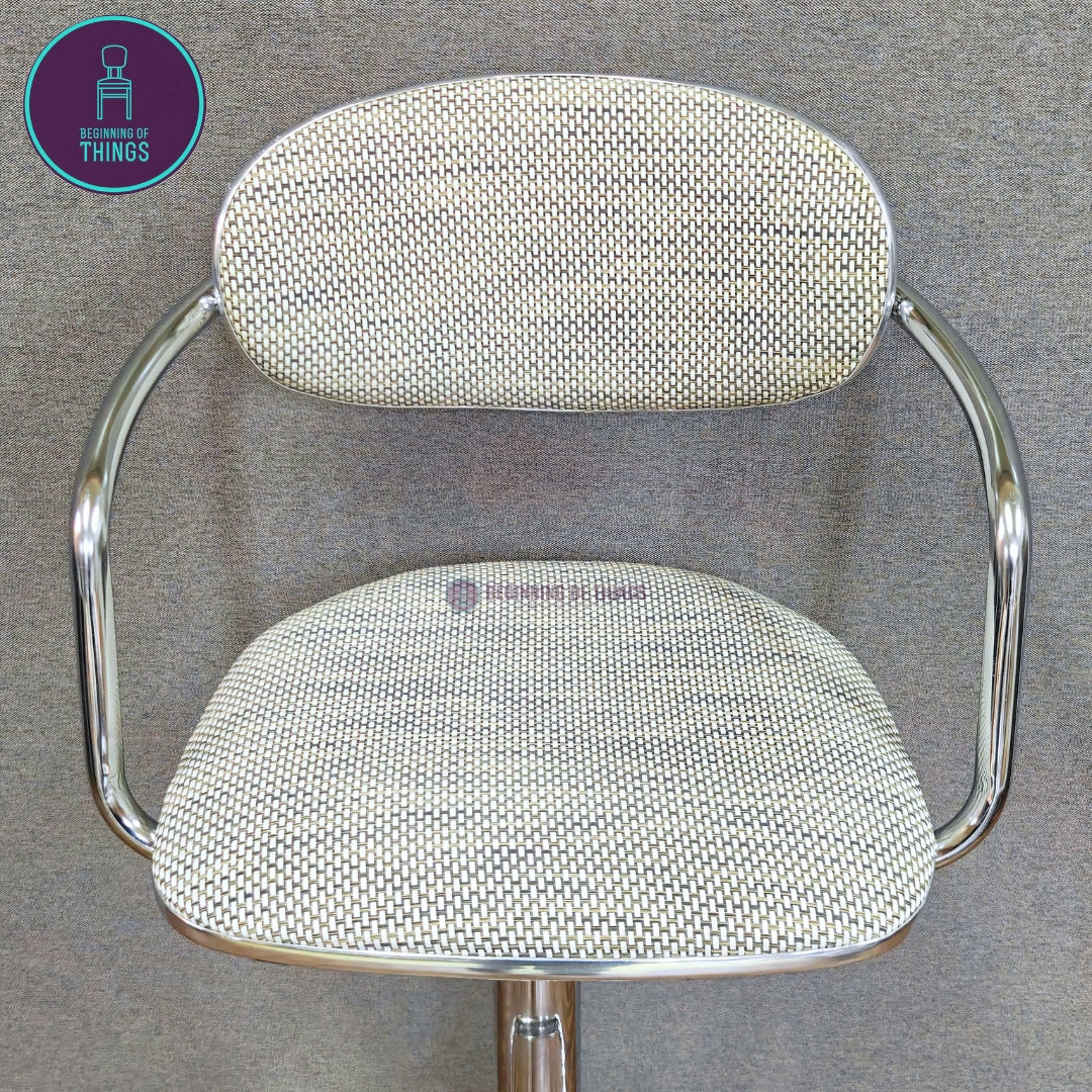 Metal Frame PE Seat Bar Stool