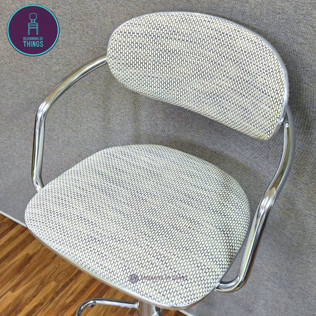 Metal Frame PE Seat Bar Stool