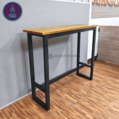 Solid Pinewood Bar Table 120 x 40 x 103 cm