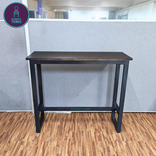 Solid Pine Wood Bar Table 120 x 40 x 103 cm