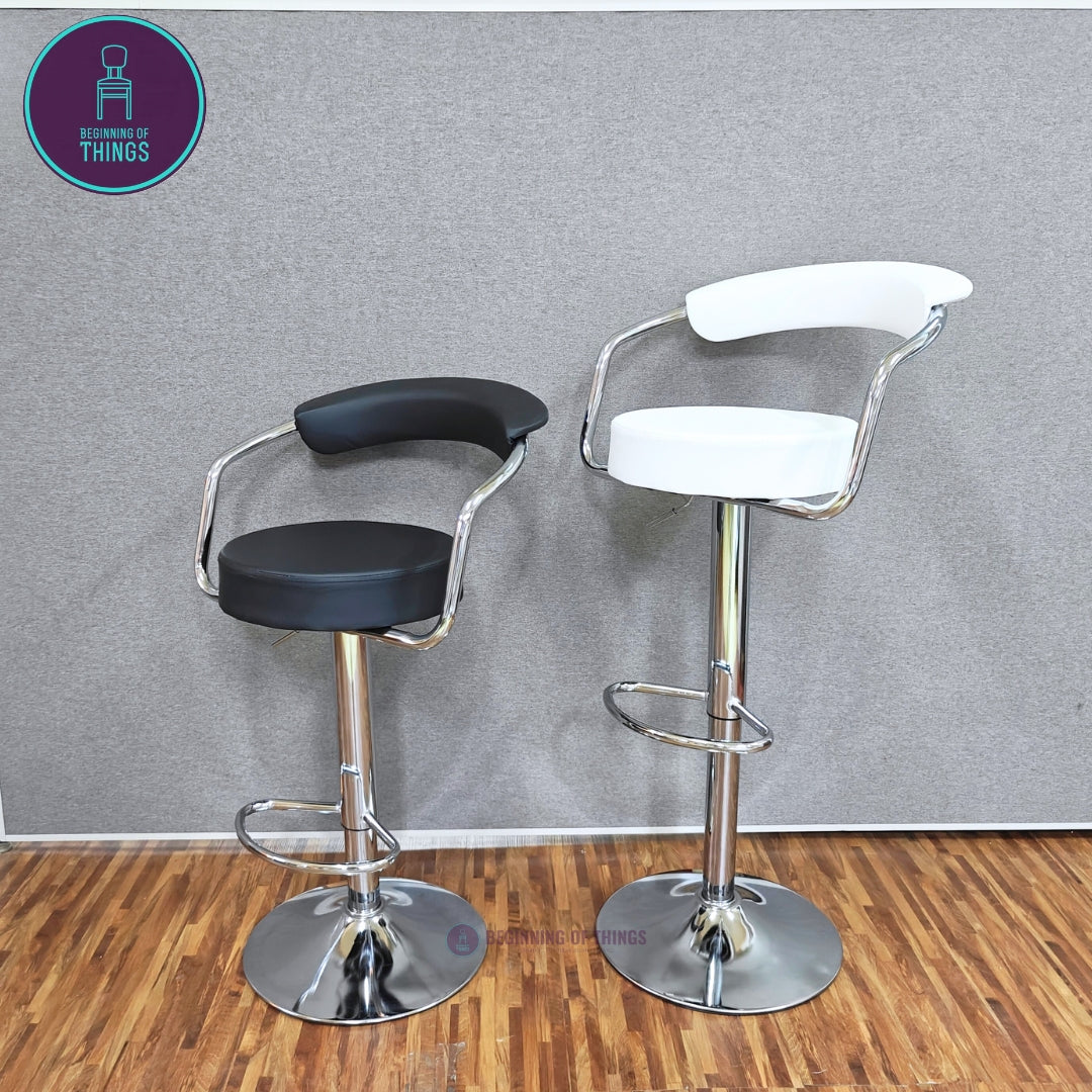 Metal Frame PU Seat Bar Stool