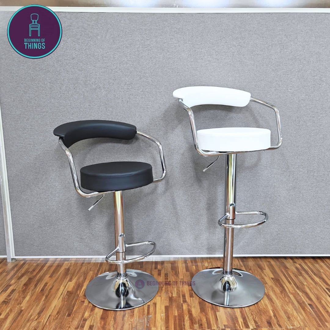 Metal Frame PU Seat Bar Stool