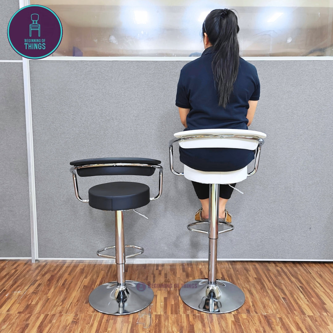 Metal Frame PU Seat Bar Stool