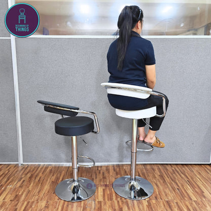 Metal Frame PU Seat Bar Stool