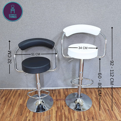 Metal Frame PU Seat Bar Stool