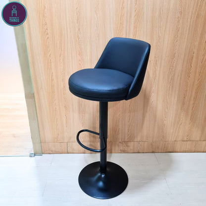 Rounded Back Bar Stool