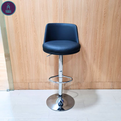 Rounded Back Bar Stool