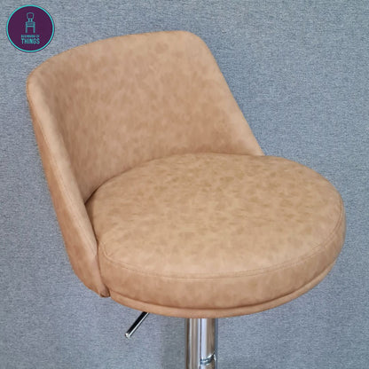Rounded Back Bar Stool