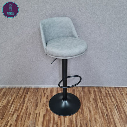 Rounded Back Bar Stool