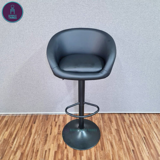Rounded Seat Bar Stool