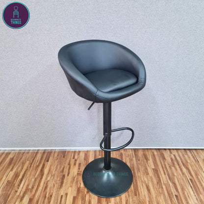Rounded Seat Bar Stool