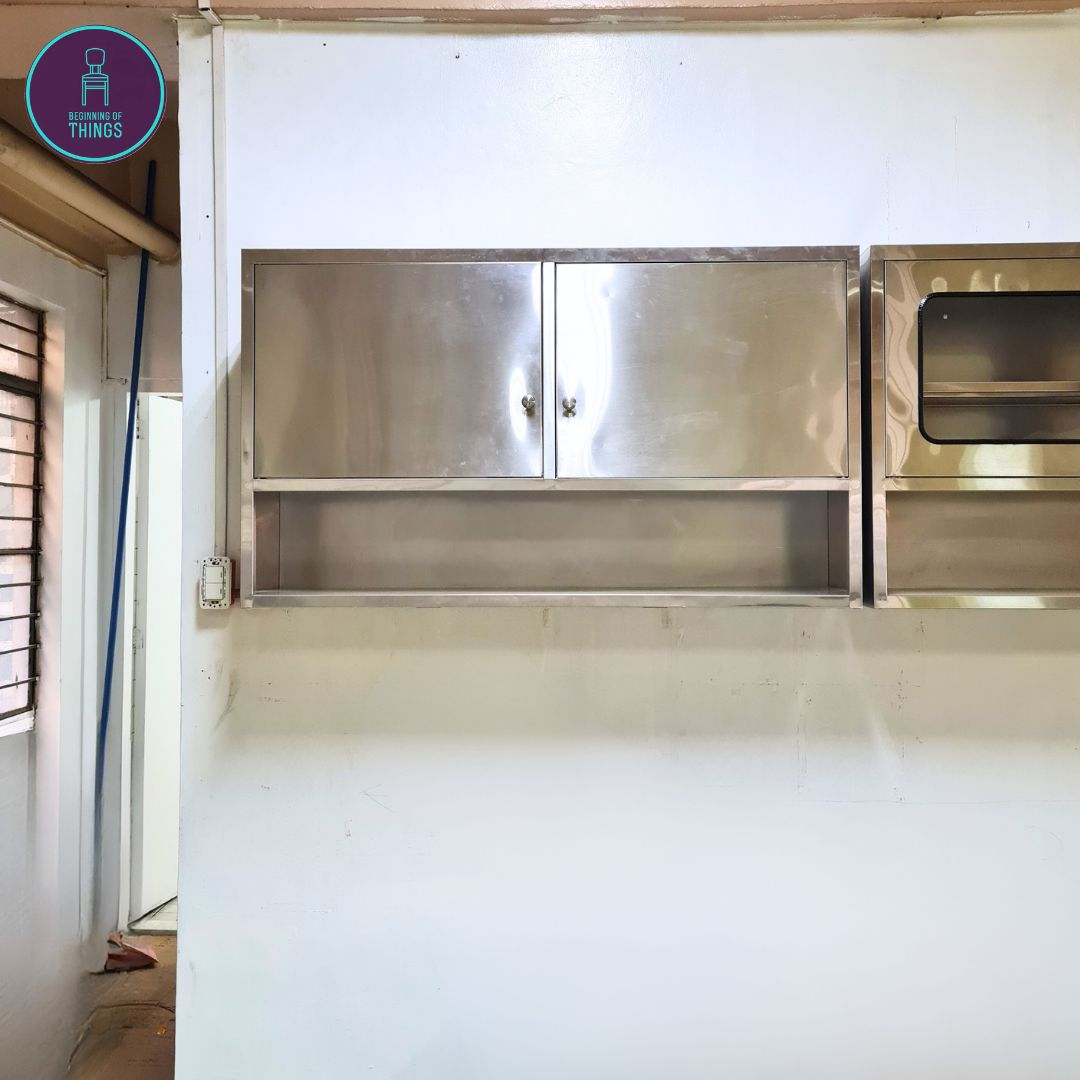 304 Stainless Steel 120cm Hanging Kitchen Cabinet