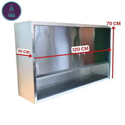 304 Stainless Steel 120cm Hanging Kitchen Cabinet