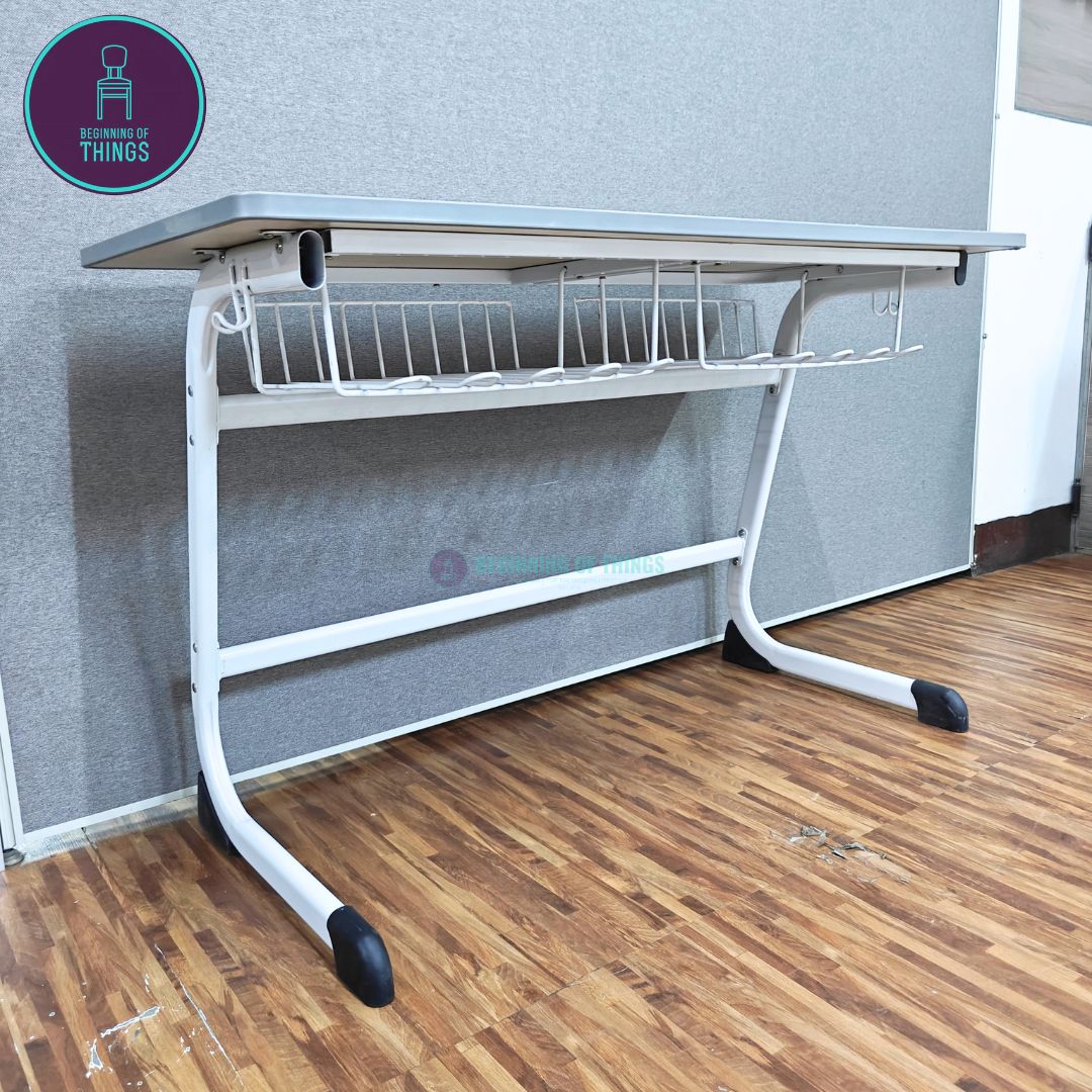 2-Seater Student Table and Chair Set