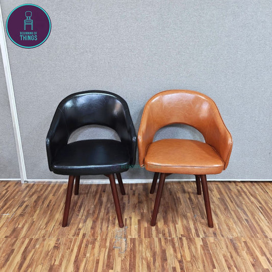 Swivel Seat PU Leather Chair