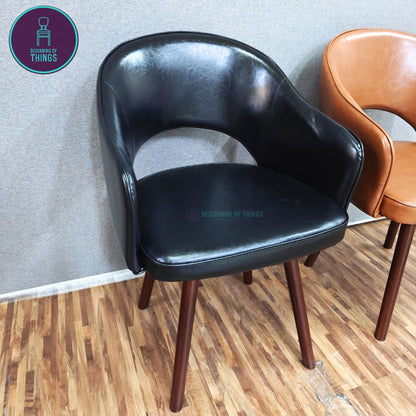 Swivel Seat PU Leather Chair