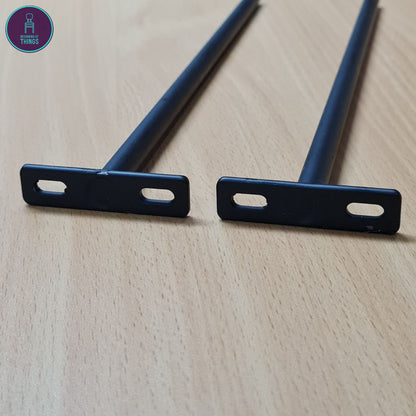 Invisible Bracket T-Bar for Wall Mount Shelf Per Pair