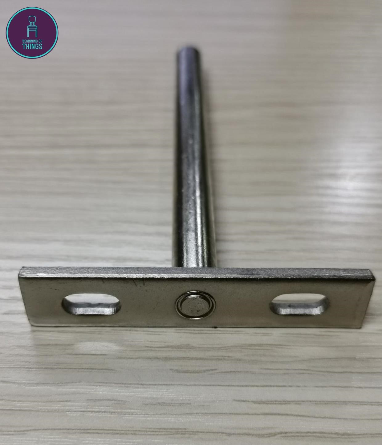 Invisible Bracket T-Bar for Wall Mount Shelf Per Pair