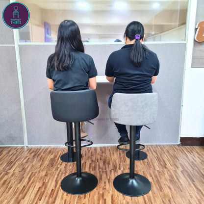Double Leg Round Base Bar Table 120 x 45 x 103 cm
