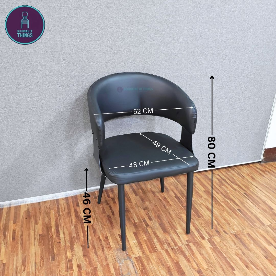 U-Shaped Back Dining Chair