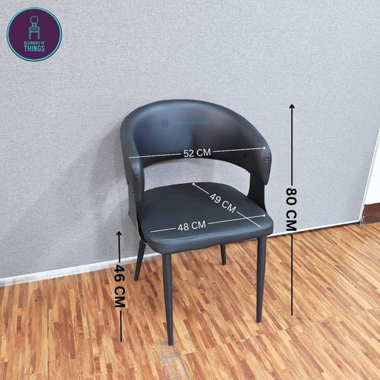 U-Shaped Back Dining Chair
