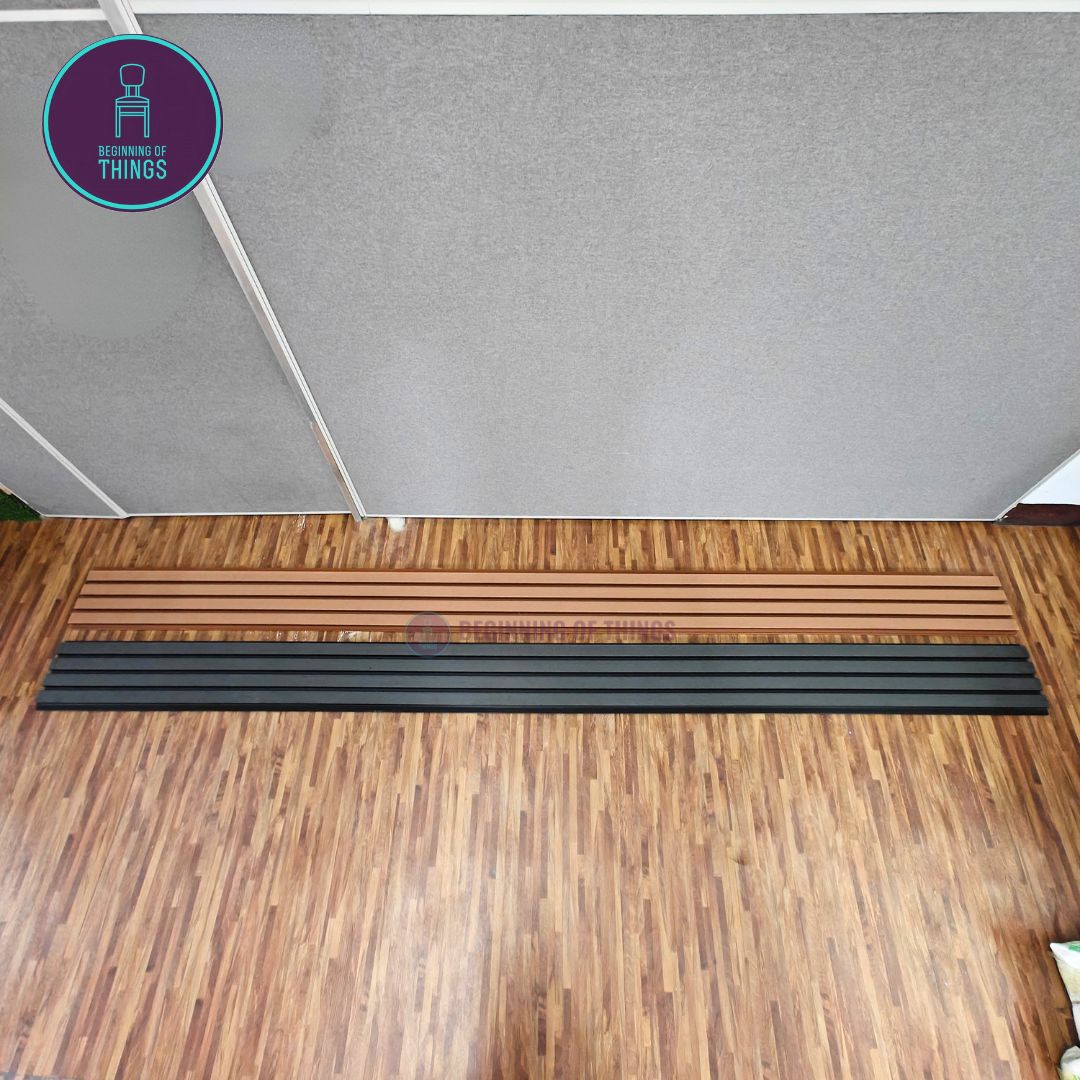Outdoor WPC Fluted Wall Cladding Panel