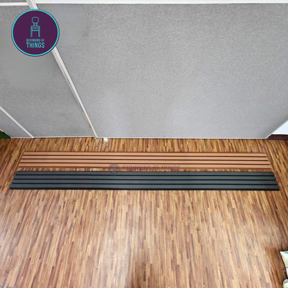 Outdoor WPC Fluted Wall Cladding Panel