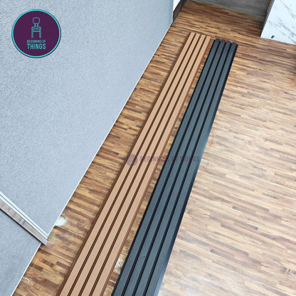Outdoor WPC Fluted Wall Cladding Panel