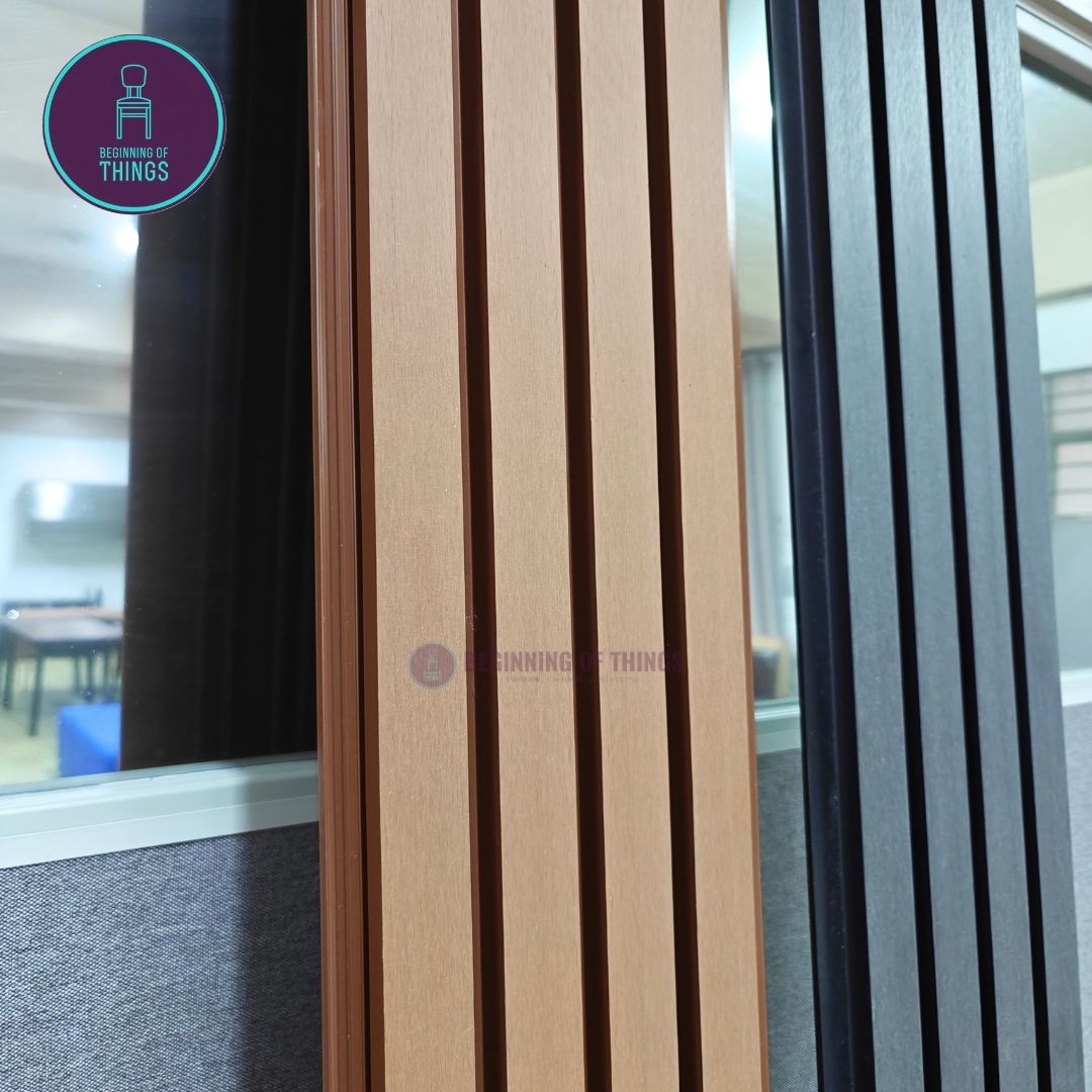 Outdoor WPC Fluted Wall Cladding Panel
