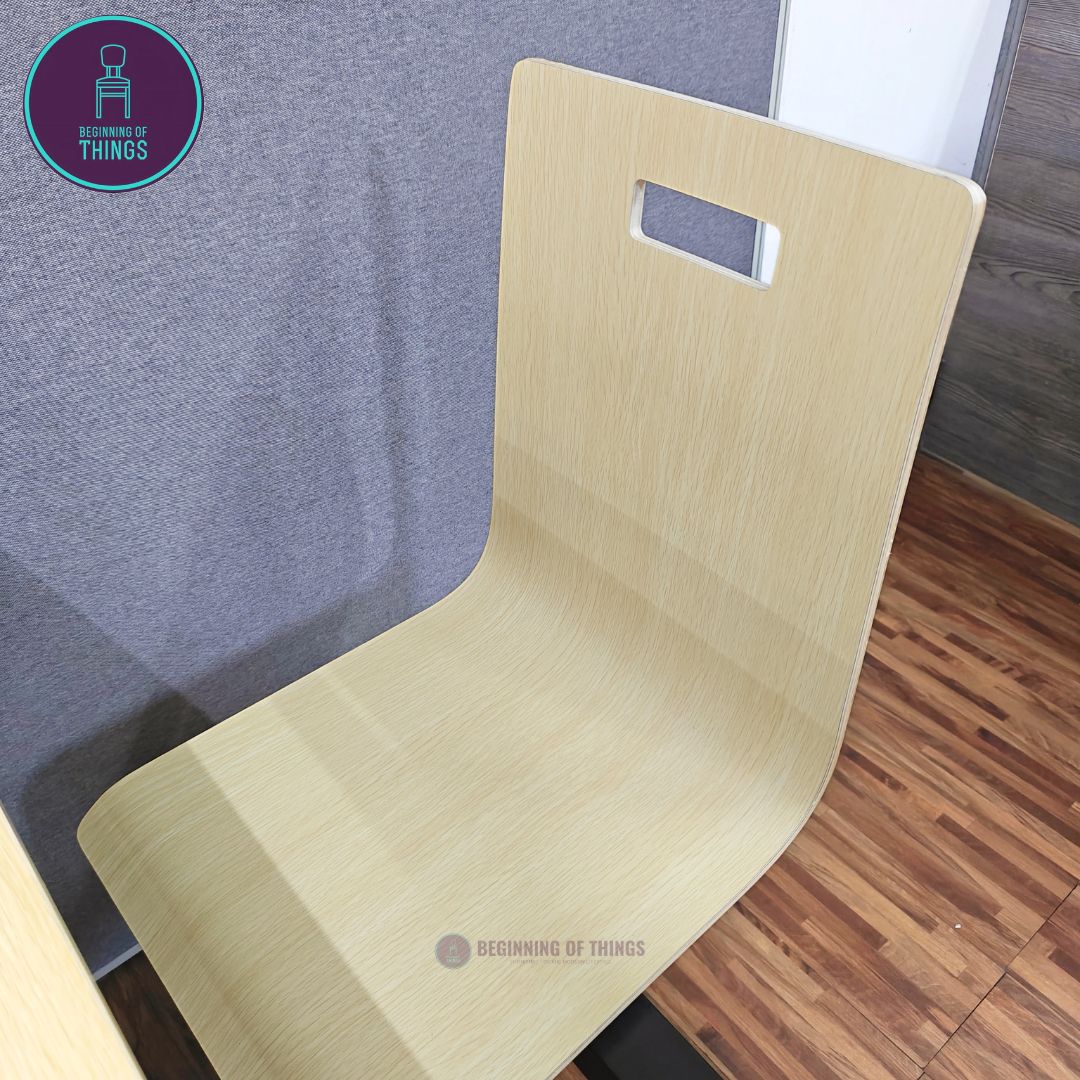 4-Seater Canteen Cafeteria Set Laminated Plyboard